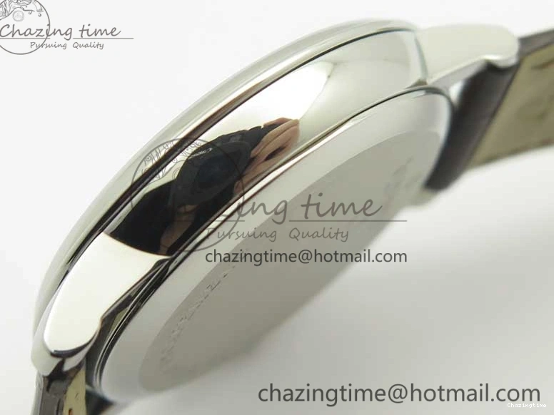 0329 Original De Ville Prestige Small Second TWF 1:1 Best Edition Gray Dial on Black Leather Strap MIYOTA 8036